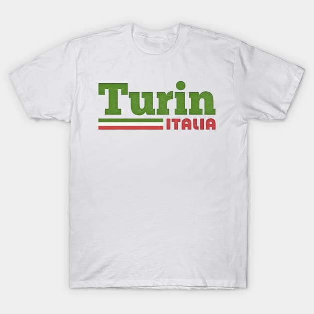 Turin, Italy // Retro Styled Italian Design T-Shirt by DankFutura